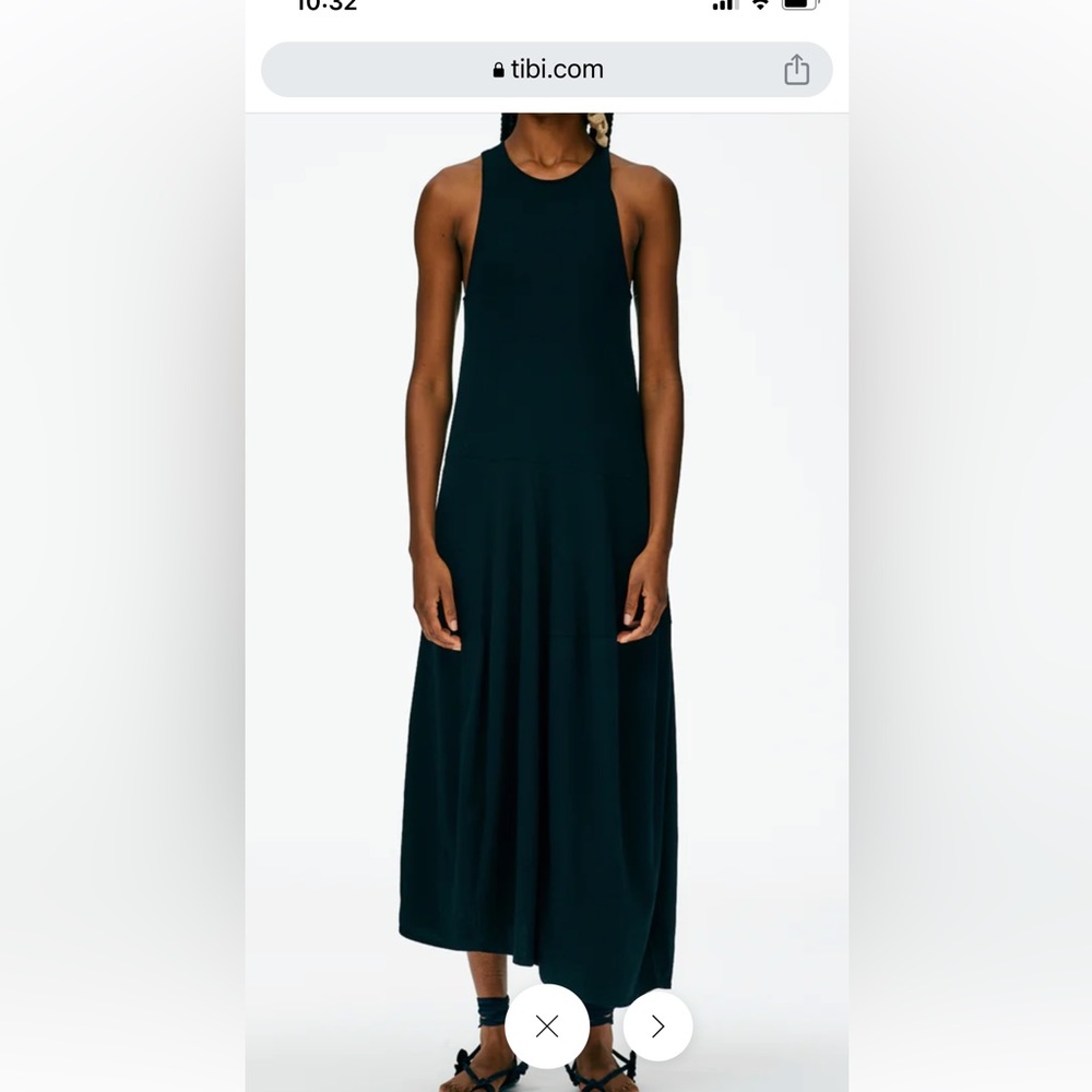 Tibi T-Shirt Sleeveless Dress Size Small